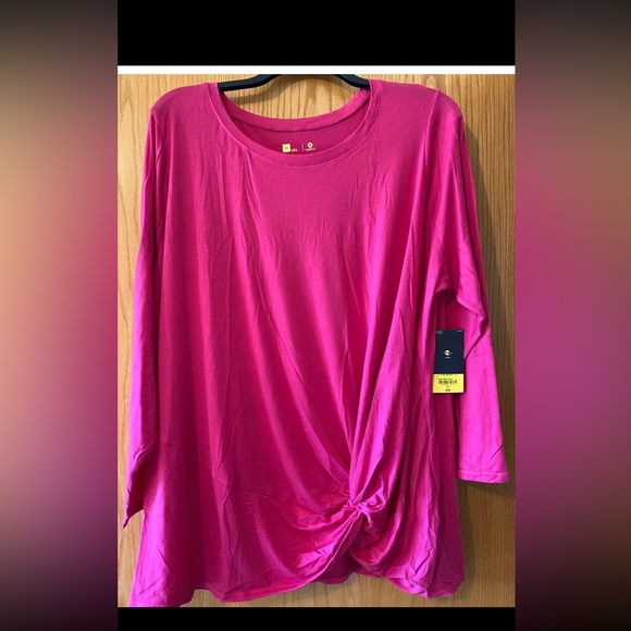 Xersion twist knot shirt 3x - Picture 2 of 4